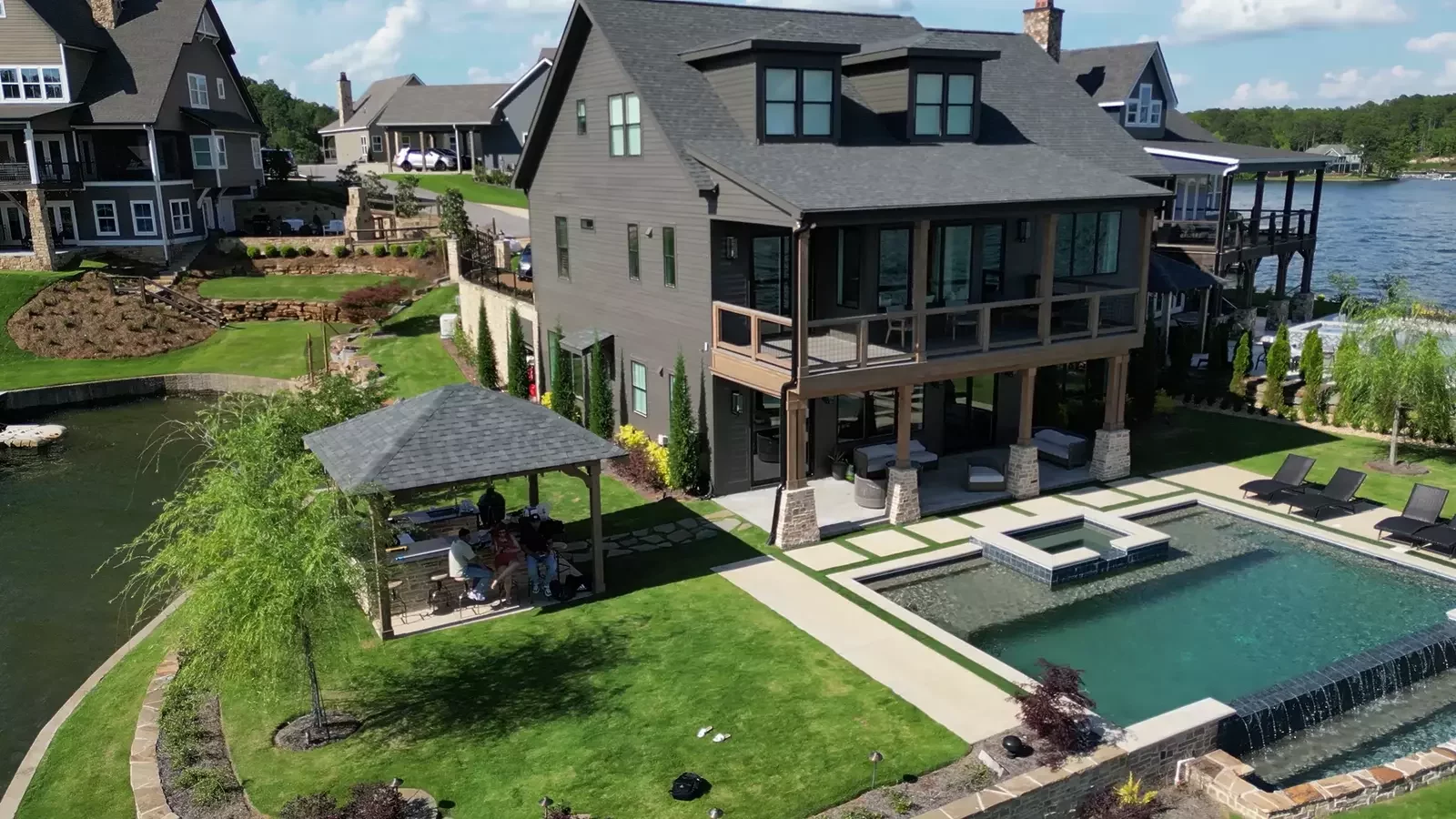 Lake Martin Waterfront Home at The Camp