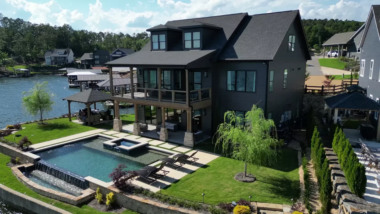 Lake Martin Waterfront Home at The Camp